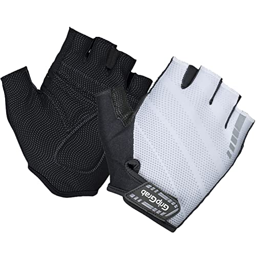 GripGrab Rouleur Einsteiger Kurzfinger Sommer Fahrradhandschuhe Gepolsterte Fingerlose Radsport Handschuhe Ausziehhilfe von GripGrab