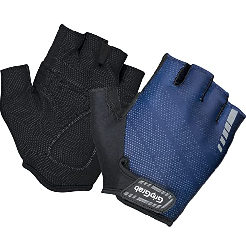 GripGrab Rouleur Einsteiger Kurzfinger Sommer Fahrradhandschuhe Gepolsterte Fingerlose Radsport Handschuhe Ausziehhilfe von GripGrab