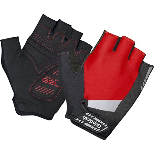 GripGrab SuperGel 6mm DoctorGel Polsterung Fingerlose Handschuhe Fahrrad Sommer Fahrradhandschuhe Halbfinger Gel Kurz von GripGrab