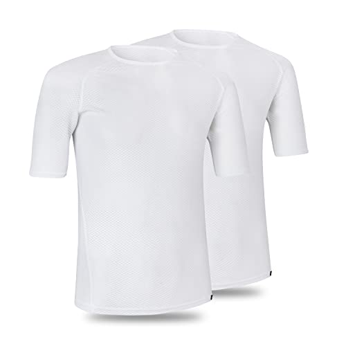 GripGrab Ultralight Kurzarm 1er und 2er Cool Mesh Fahrrad Funktionsunterhemd Herren Sommer Radsport Funktionsshirt Kurz GripGrab Ultralight Kurzarm 1er und 2er Cool Mesh Fahrrad Funktionsunterhemd Herren Sommer Radsport Funktionsshirt Kurz von GripGrab