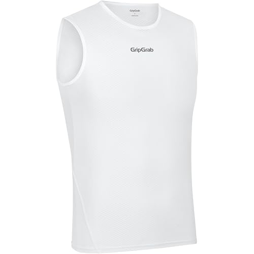 GripGrab Ultralight 1er und 3er Pack Cool Mesh Sommer Fahrrad Unterhemd Ärmellos Herren Radsport Funktionsshirt Dünn GripGrab Ultralight 1er und 3er Pack Cool Mesh Sommer Fahrrad Unterhemd Ärmellos Herren Radsport Funktionsshirt Dünn von GripGrab