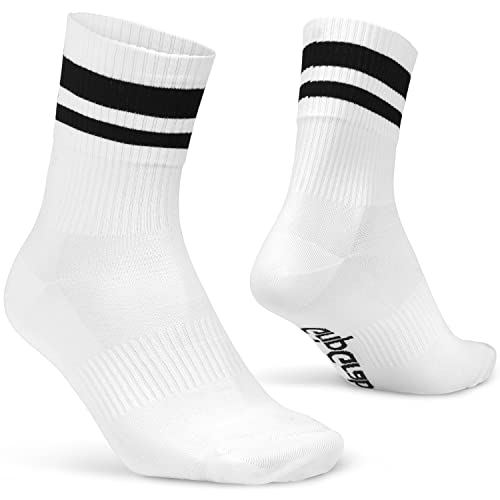 GripGrab Original Stripes Crew Style 70er Retro Sommer Fahrradsocken Gestreifte Radsport Socken Coole Fahrrad Strümpfe GripGrab Original Stripes Crew Style 70er Retro Sommer Fahrradsocken Gestreifte Radsport Socken Coole Fahrrad Strümpfe von GripGrab
