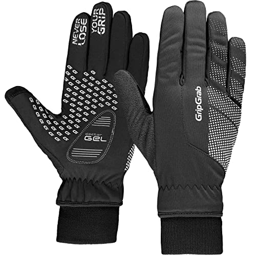 GripGrab Ride Winter Fahrradhandschuhe Winddichte Gefütterte Winterhandschuhe Fahrrad Thermo Radsporthandschuhe Lang von GripGrab