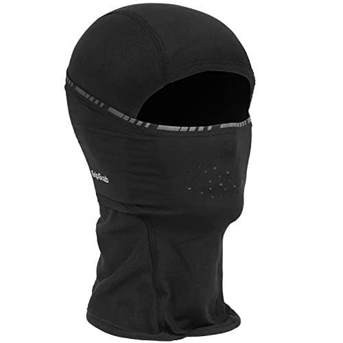 GripGrab Winter Fahrrad Sturmhaube Thermo Fleece Balaklava Gesichtsmaske Weiche Warme Radsport Unterhelm Sport Maske von GripGrab