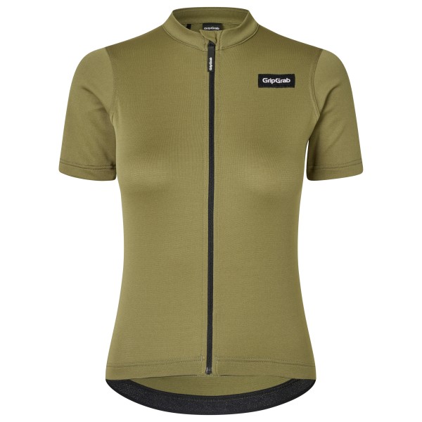GripGrab - Women's EXPLR Merinotech Short Sleeve Jersey - Radtrikot Gr L oliv GripGrab - Women's EXPLR Merinotech Short Sleeve Jersey - Radtrikot Gr L oliv von GripGrab