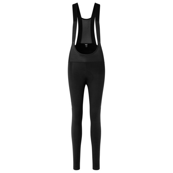 GripGrab - Women's ThermaShell Water-Resistant Bib Tights - Radhose Gr S schwarz von GripGrab