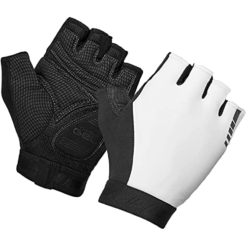 GripGrab WorldCup Kurzfinger Rennrad Handschuhe Gepolsterte Fingerlose Atmungsaktive Fahrrad Sommer Radsporthandschuhe von GripGrab