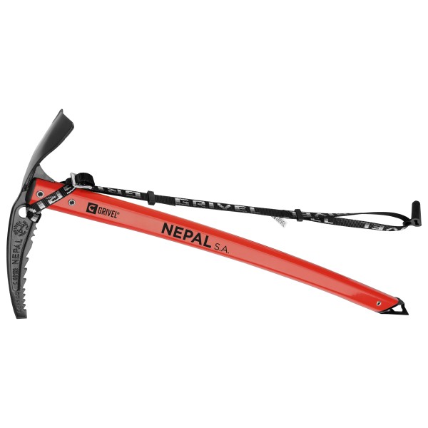 Grivel - NEPAL SA Long Evo - Eispickel Gr 74 cm rot von Grivel