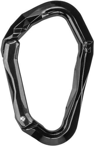 Grivel Uni – Erwachsene Stealth Straight mosquetón CE Aluminium-KARABINER, Schwarz, One Size Grivel Uni – Erwachsene Stealth Straight mosquetón CE Aluminium-KARABINER, Schwarz, One Size