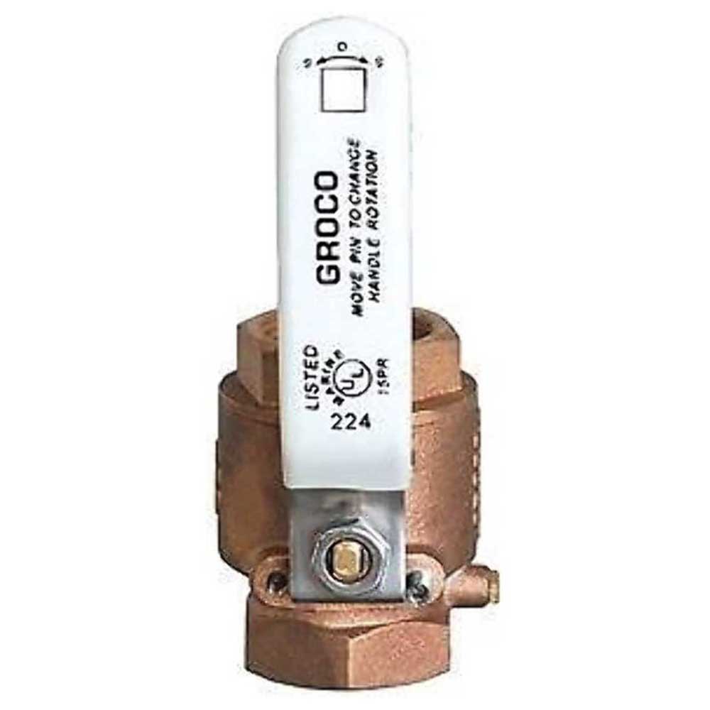 Groco In-line Ball Valve Brz Braun 2-1/2´´ Groco In-line Ball Valve Brz Braun 2-1/2´´ von Groco