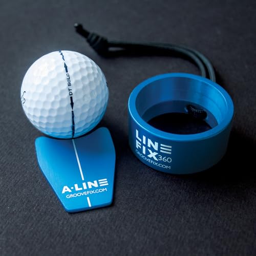 GrooveFix Golfball-Linienmarker und Putt-Ausrichtungsmarker, Bullenform, Blau GrooveFix Golfball-Linienmarker und Putt-Ausrichtungsmarker, Bullenform, Blau von GrooveFix