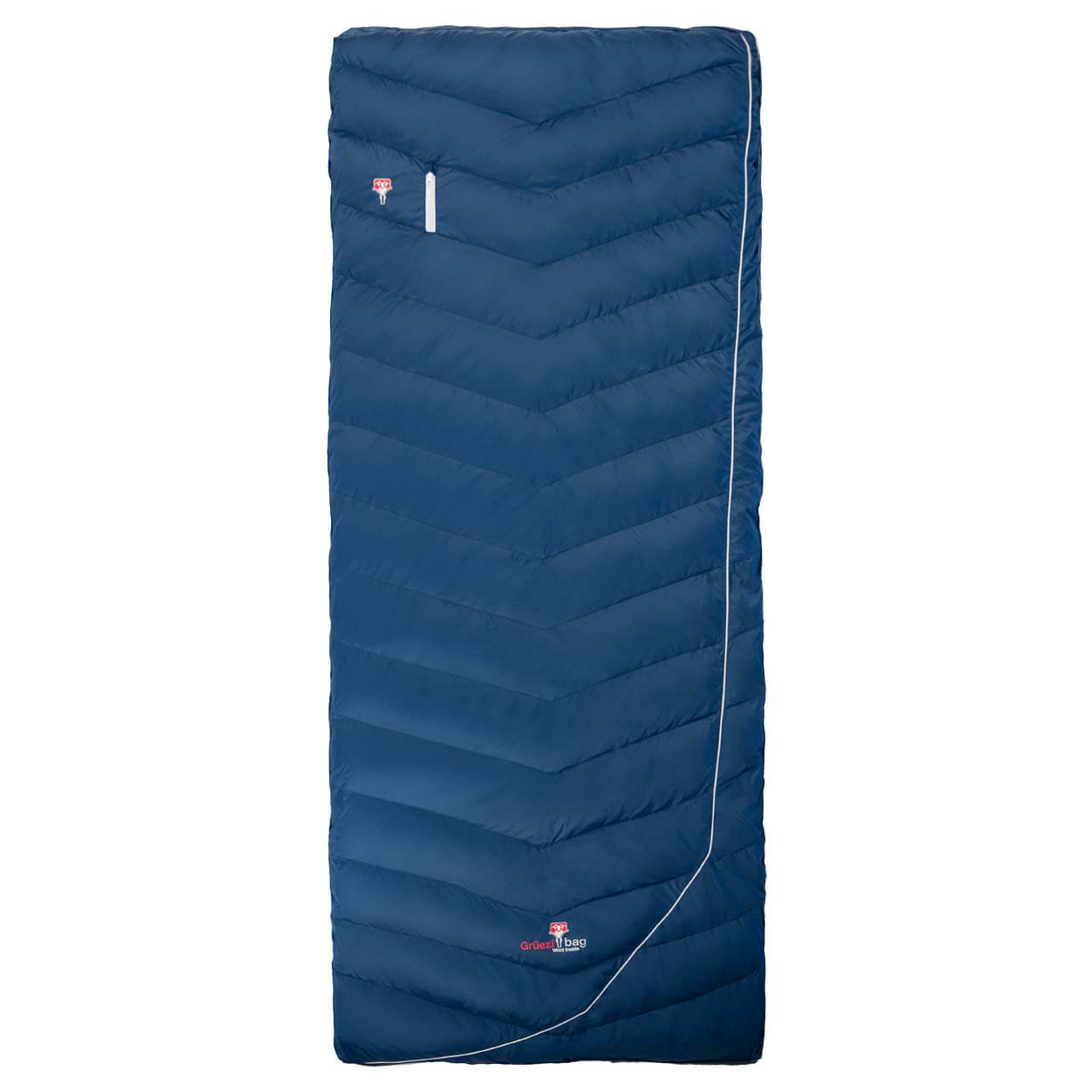Grüezi Bag Biopod DownWool Hybrid Comfort - Night Blue, RV links Grüezi Bag Biopod DownWool Hybrid Comfort - Night Blue, RV links von Grüezi Bag