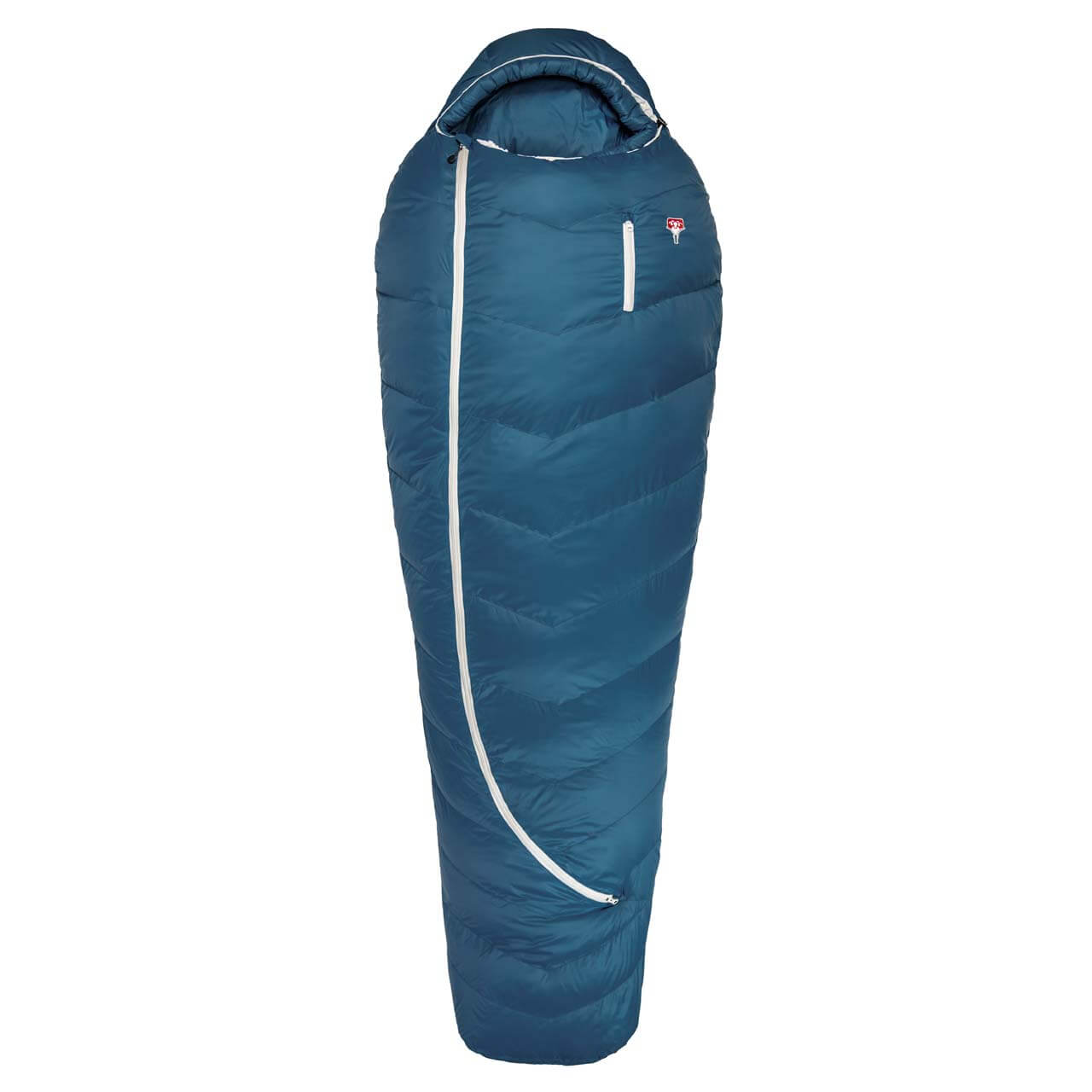 Grüezi Bag Biopod DownWool Ice - Ice Blue, 175cm von Grüezi Bag}