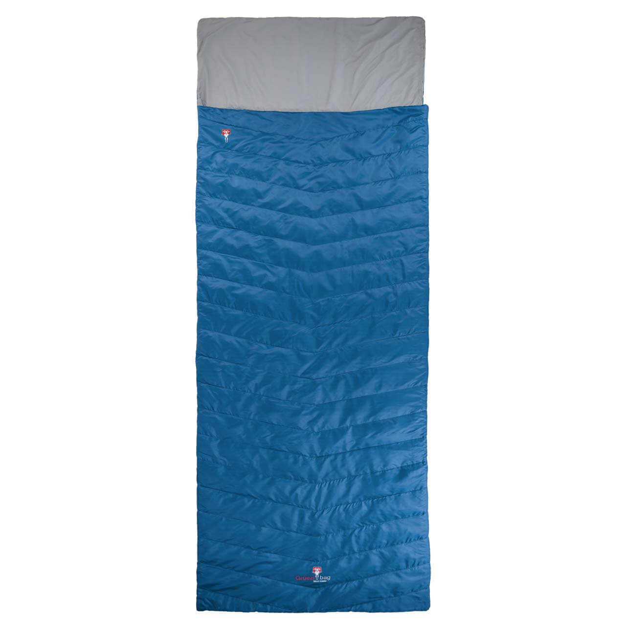 Grüezi Bag Biopod Wolle Almhütte - True Blue, 175 cm Grüezi Bag Biopod Wolle Almhütte - True Blue, 175 cm von Grüezi Bag