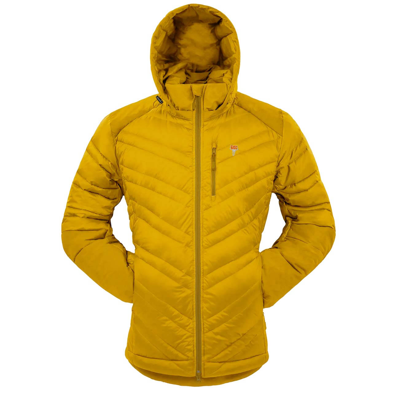 Grüezi Bag Lightful DownWool Jacke - Pineapple/Mustard, S Grüezi Bag Lightful DownWool Jacke - Pineapple/Mustard, S von Grüezi Bag