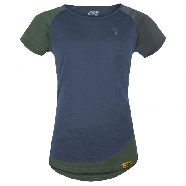 Grüezi Bag - Women's Woodwool T-Shirt Lady Janeway - T-Shirt Gr S blau von Grüezi Bag