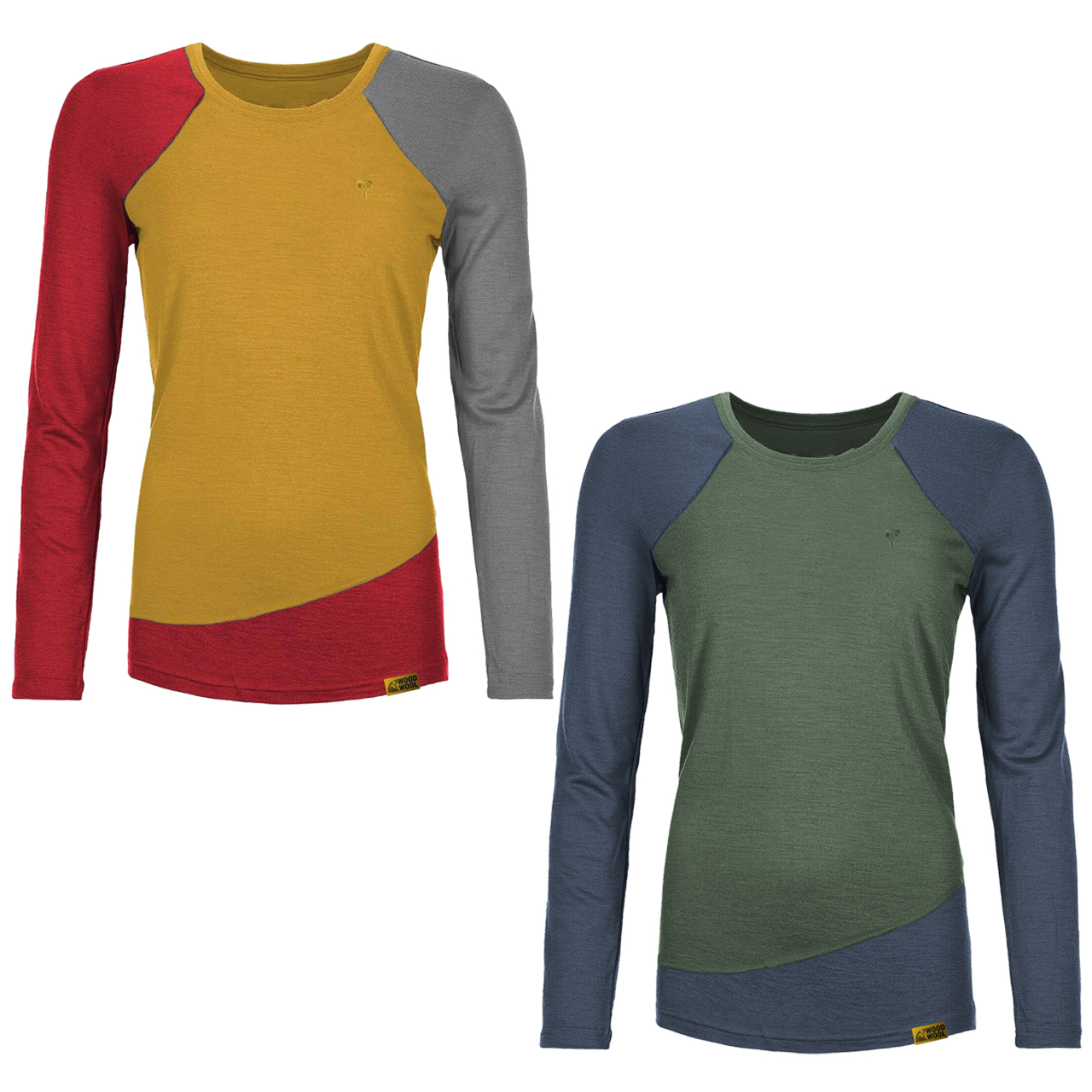 Grüezi Bag WoodWool Longsleeve Lady Phillippa - Daisy Daze Yellow, S Grüezi Bag WoodWool Longsleeve Lady Phillippa - Daisy Daze Yellow, S von Grüezi Bag