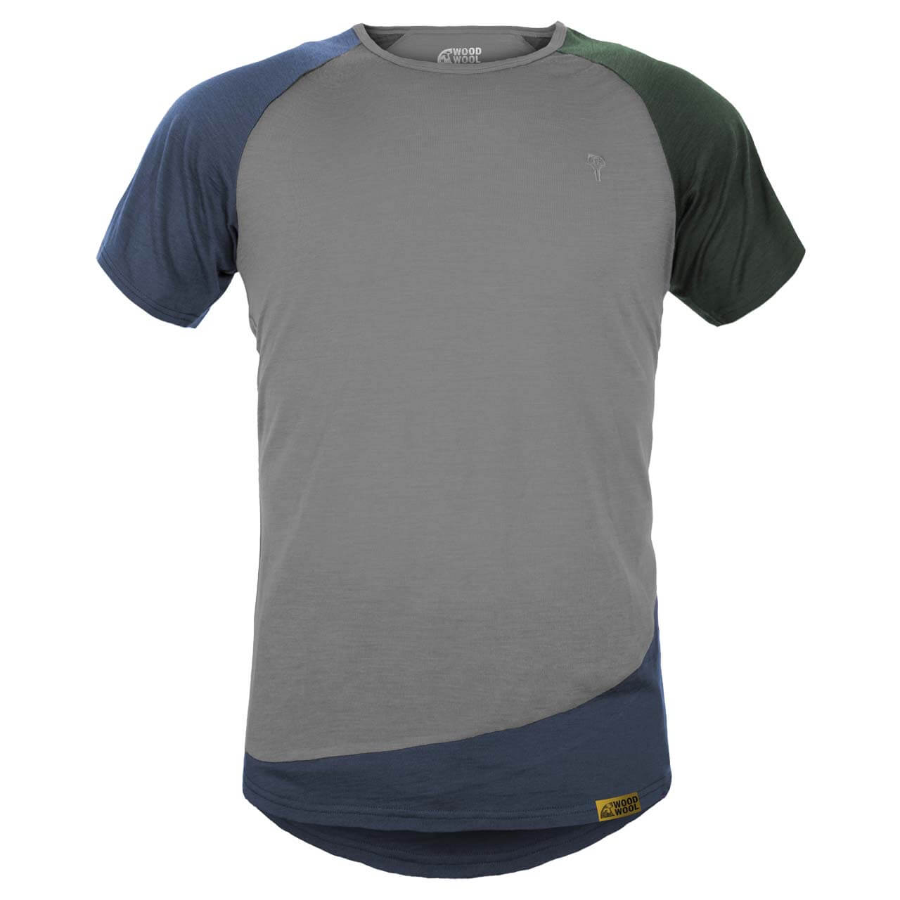 Grüezi Bag WoodWool T-Shirt Mr. Kirk - Slate Grey, XL von Grüezi Bag}