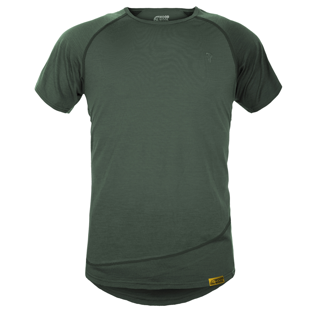 Grüezi Bag WoodWool T-Shirt Mr. Pike - Bayberry Green, S Grüezi Bag WoodWool T-Shirt Mr. Pike - Bayberry Green, S von Grüezi Bag