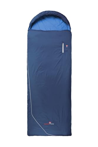 Grüezi bag Biopod Wolle Goas Cotton Comfort Rechts 225 x 80cm für Körpergröße 160-191 cm, Tkomf 8°C/Tlim 4°C Packmaß 19x19 cm von Grüezi-Bag