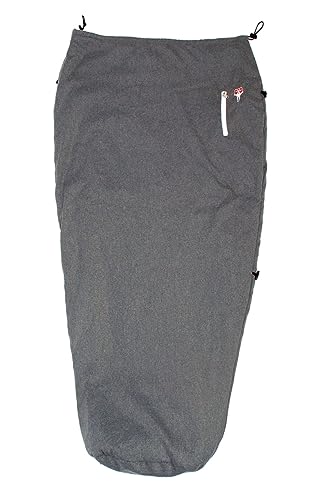 Grüezi bag Feater - The Feet Heater, beheizbarer Zusatzsack, hüfthoch, für jeden Schlafsack, 160 bis 200 cm, Packmaß 23 x 17 x 12 cm, Volumen 5,2 l von Grüezi-Bag