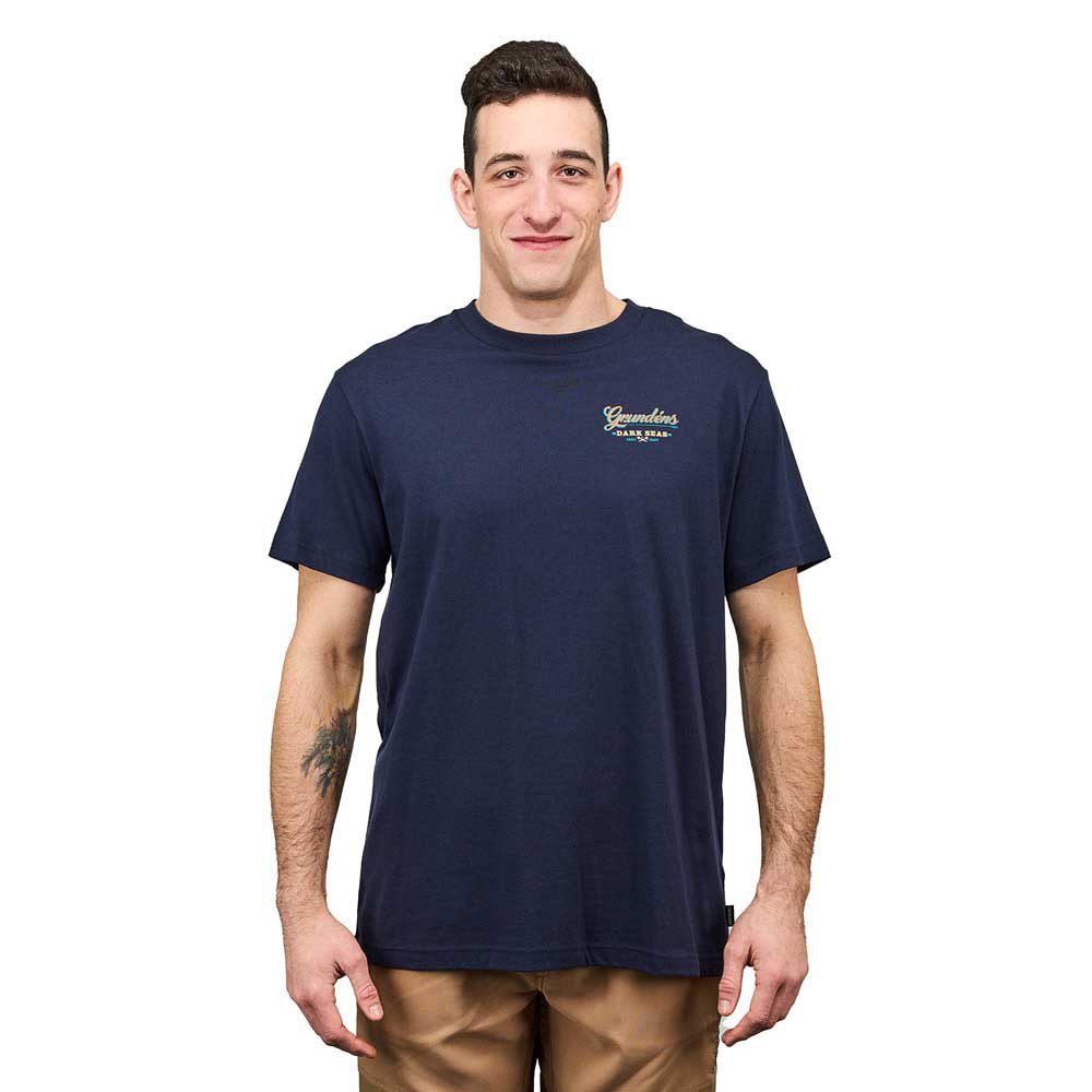Grundens Boat Short Sleeve T-shirt Blau XL Mann von Grundens