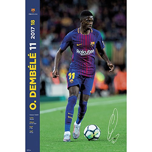 Grupo Erik Editores gpe5224 – Poster 2017/2018 mit Design FC Barcelona Dembélé, 61 x 91.5 cm Grupo Erik Editores gpe5224 – Poster 2017/2018 mit Design FC Barcelona Dembélé, 61 x 91.5 cm von Grupo Erik