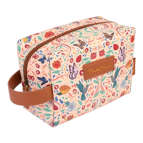 Grupo Erik Kosmetiktasche Klein Frida Kahlo - Vielfältige Kulturtasche Damen - Wasserdichter Kulturbeutel Damen - Praktische Waschtasche Damen Grupo Erik Kosmetiktasche Klein Frida Kahlo - Vielfältige Kulturtasche Damen - Wasserdichter Kulturbeutel Damen - Praktische Waschtasche Damen von Grupo Erik