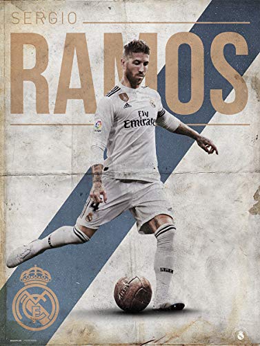 Grupo Erik Print Real Madrid Zweige, mehrfarbig, 30 x 40 cm Grupo Erik Print Real Madrid Zweige, mehrfarbig, 30 x 40 cm von Grupo Erik