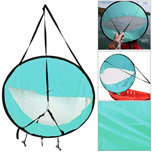 Guajave Kajak Boot Wind Segel Kanu Sup Paddel Board Segel mit Transparent Fenster Fischen Ruderboot Aufblasbar Außenbord Driften - Blau Guajave Kajak Boot Wind Segel Kanu Sup Paddel Board Segel mit Transparent Fenster Fischen Ruderboot Aufblasbar Außenbord Driften - Blau von Guajave
