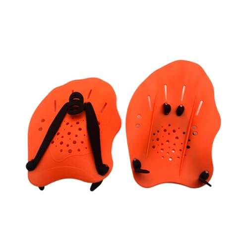 Guangcailun Fußpolster verbessern die Schwimmeffizienz mit natürlichen Form Schwimmhaltungs Übungstrainings Silikagel Schwimmpaddeln , orange von Guangcailun