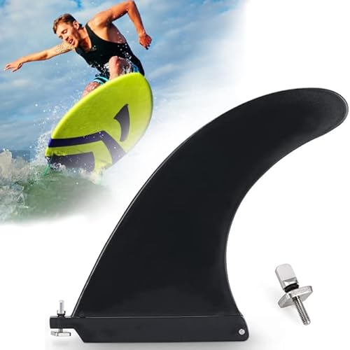 Abnehmbare Surfbrett Finne, SUP Longboard Finne mit Finnenschrauben,Surfbrett Finne Wasserabscheider für Sup Board, Aufblasbares Kayak, Long Board von Guanyj