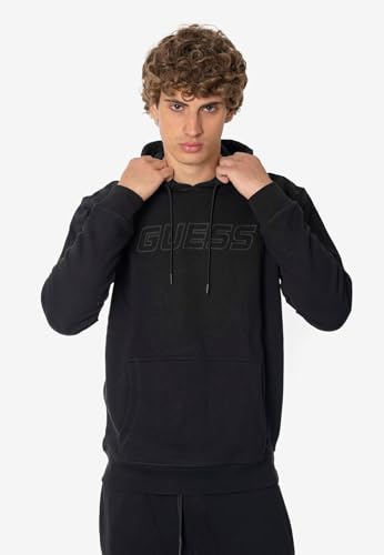 Guess Aldwin New Hoodie Schwarz Jet Black A996L von Guess