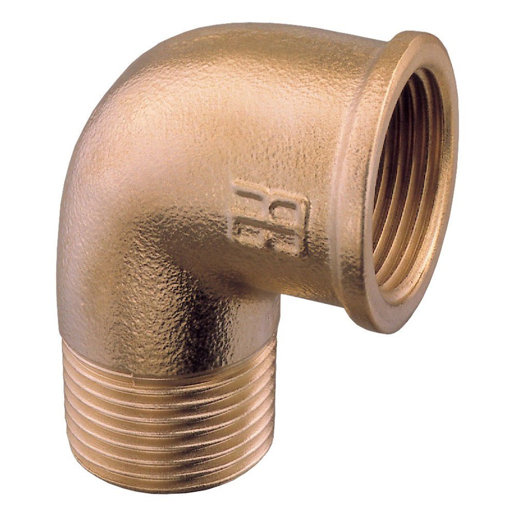 Guidi Brass Male-female Elbow Connector Golden 2´´ Guidi Brass Male-female Elbow Connector Golden 2´´ von Guidi