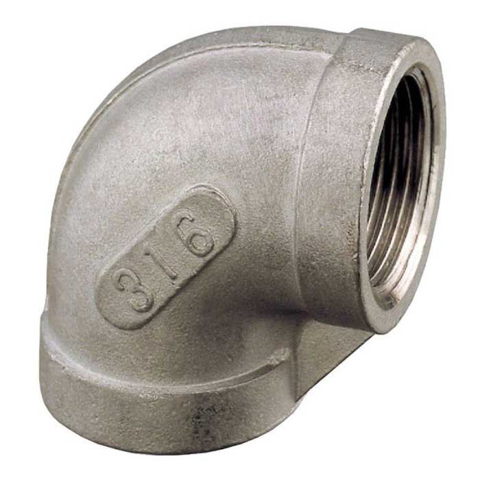 Guidi Stainless Steel Female-female 90° Elbow Connector Silber 1 1/2´´ Guidi Stainless Steel Female-female 90° Elbow Connector Silber 1 1/2´´ von Guidi