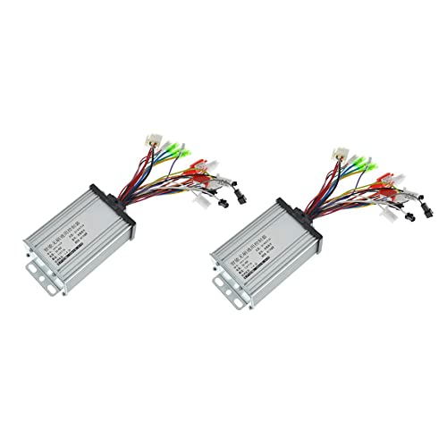 Guihydur 2X 36V 48V 350W Fahrrad Brushless Controller 6 Tube Dual Mode für Fahrrad Roller Geschwindigkeit Intelligenter Dual Motor Teil von Guihydur