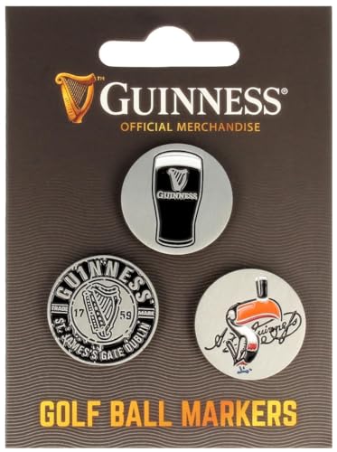 Guinness 3 Pack Golf Ball Markers Guinness 3 Pack Golf Ball Markers von Guinness