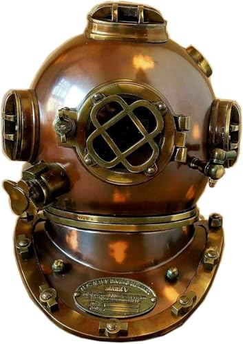 Boston Brass Antik Taucherhelm Mark V US Navy Divers Vintage Geschenke von Gulvintilabcal