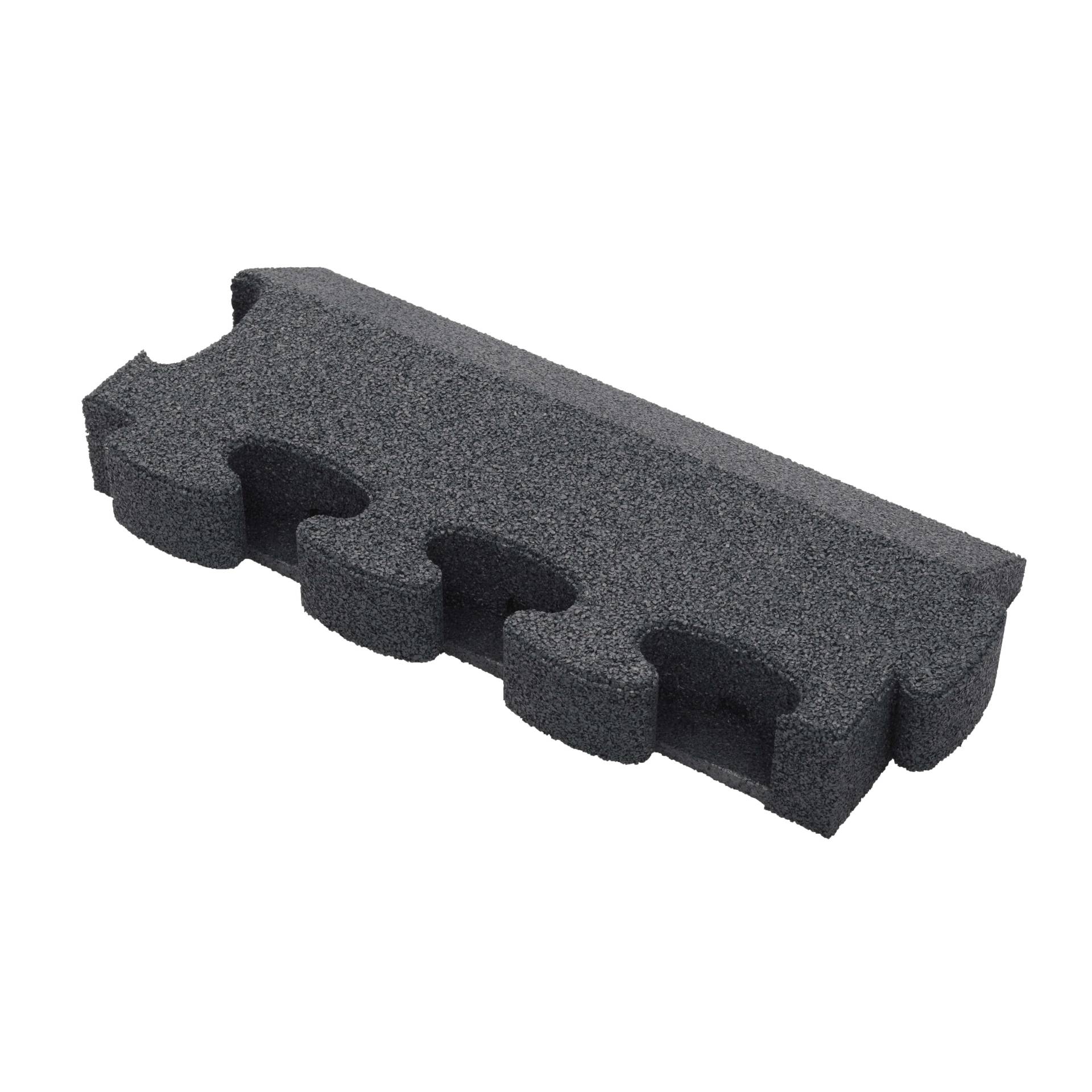 Gum-Tech Randstück "Abgeschrägt" für Fallschutzplatten, Grau, 4,5 cm Gum-Tech Randstück "Abgeschrägt" für Fallschutzplatten, Grau, 4,5 cm von Gum-Tech