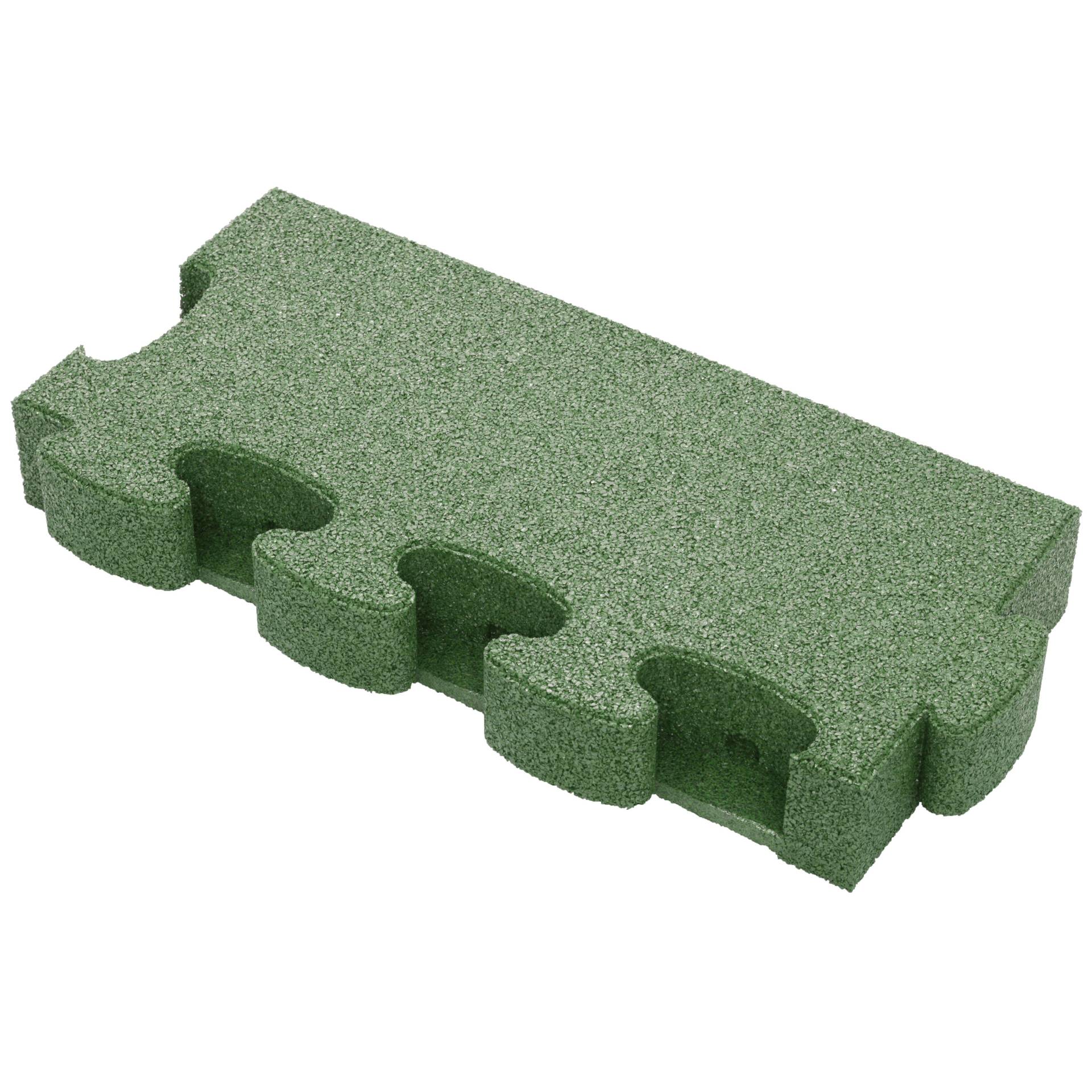 Gum-Tech Randstück "Gerade" für Fallschutzplatten, Grün, 8 cm Gum-Tech Randstück "Gerade" für Fallschutzplatten, Grün, 8 cm von Gum-Tech