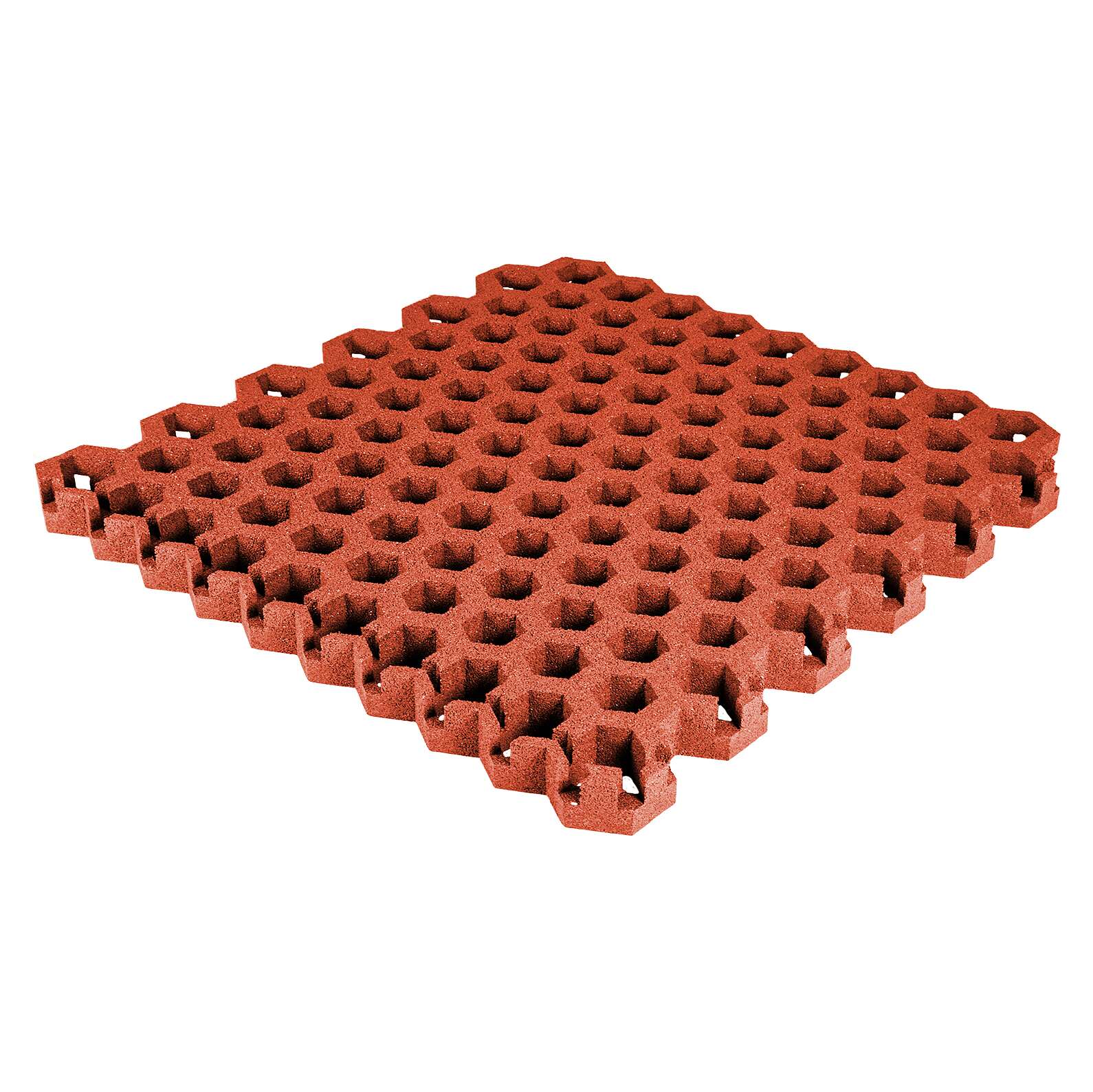 Gum-Tech Rasengitter "Hexagon", Rot, 4,5 cm Gum-Tech Rasengitter "Hexagon", Rot, 4,5 cm von Gum-Tech