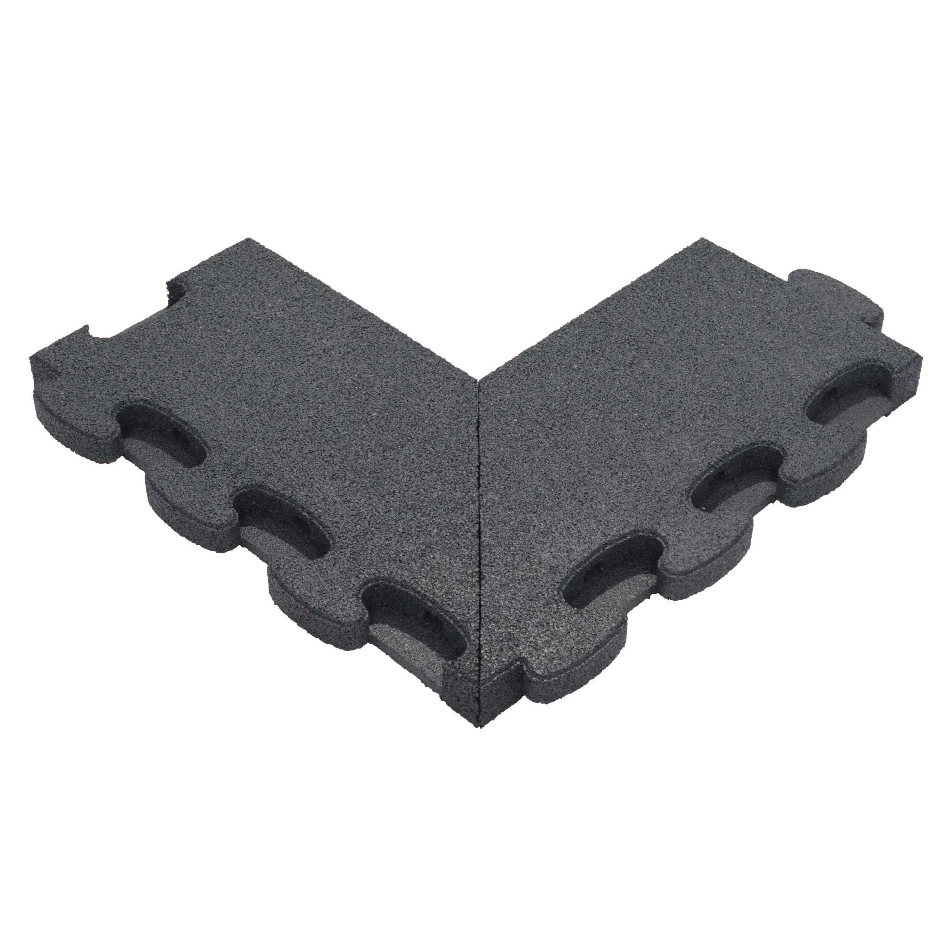 Gum-Tech Negatives Eckstück "Gerade" für Fallschutzplatten, Grau, 4,5 cm Gum-Tech Negatives Eckstück "Gerade" für Fallschutzplatten, Grau, 4,5 cm von Gum-Tech