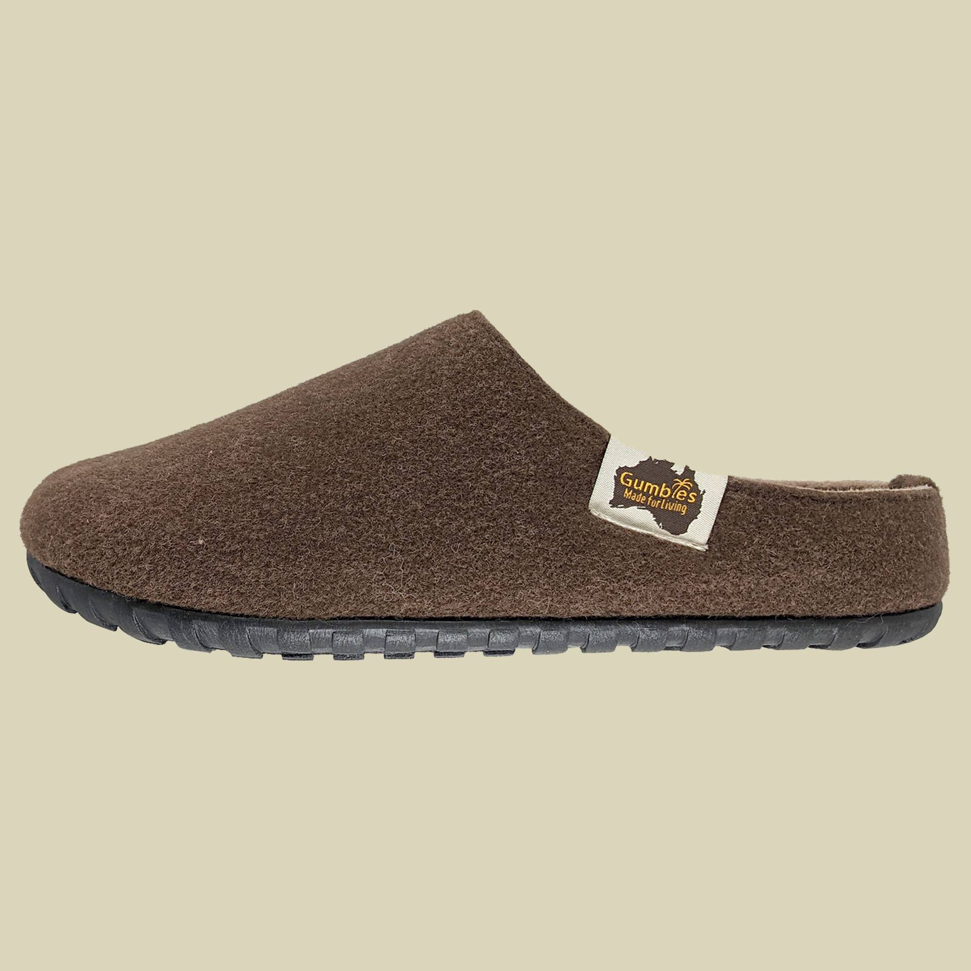 Outback Slipper Men/Women Größe 40 Farbe chocolate-cream Outback Slipper Men/Women Größe 40 Farbe chocolate-cream von Gumbies