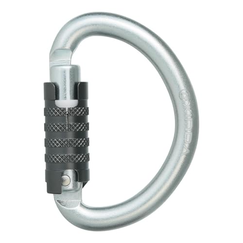 AUTOLOCK Karabiner Clip, Karabiner für Klettern, Outdoor Klettern Karabiner, Abseilen Sicherheitskarabiner, Bergsteigen Karabiner Clip Geeignet für Abseilausrüstung von Gungtj