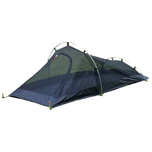 Campingzelte für Einzelpersonen, Einzelzelt, leichtes Campingzelt, atmungsaktives Mesh, wasserdicht, geräumig, leichtes tragbares Rucksackzelt, für Outdoor-Camping, Wandern von Gungtj