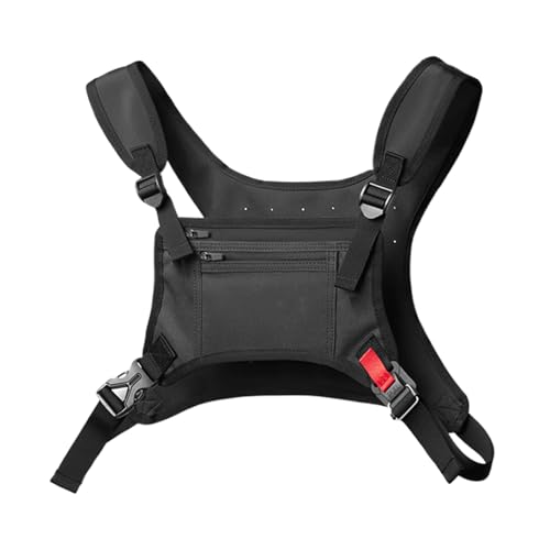 Chest Pouch Men, Outdoor Chest Bag, Outdoor Running Chest Bag for Men and Woman with Extra Storage, Water Resistant Sports Chest Pack Lightweight Running Vest Rigs for Workouts Cycling Hiking Chest Pouch Men, Outdoor Chest Bag, Outdoor Running Chest Bag for Men and Woman with Extra Storage, Water Resistant Sports Chest Pack Lightweight Running Vest Rigs for Workouts Cycling Hiking von Gungtj