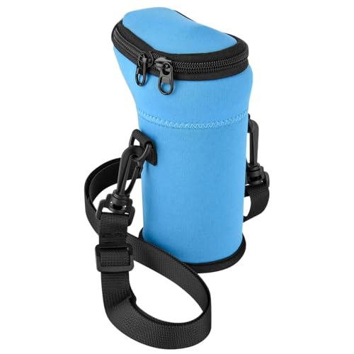 Gungtj -Flaschenhalter-Tasche, -Wasserflaschenhalter, Hände, Wasserflaschenhalter, Reise- -Flaschenhalter, Neopren-Flaschenhalter, -Flaschenhalter für Kinder, blau, von Gungtj