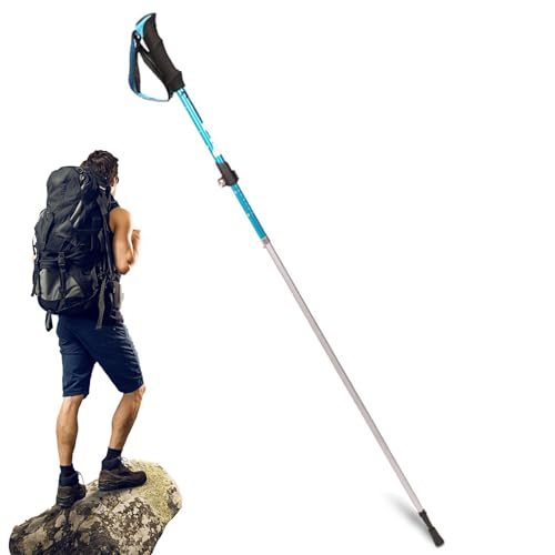 Hiking Poles Retractable, Trekking Hiking Poles, Folding Aluminium Alloy Pole, Adjustable Hiking Poles, Quick Locking Trekking Pole, Outdoor Sports Hiking Poles, Walking Poles for Seniors von Gungtj