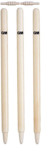 GM Gunn & Moore Cricket-Wickets Set mit 6 Stümpfen und 4 Bails – County Herren – Gute Qualität Buche – Regulierungshöhe 71,1 cm – Natur GM Gunn & Moore Cricket-Wickets Set mit 6 Stümpfen und 4 Bails – County Herren – Gute Qualität Buche – Regulierungshöhe 71,1 cm – Natur von Gunn & Moore