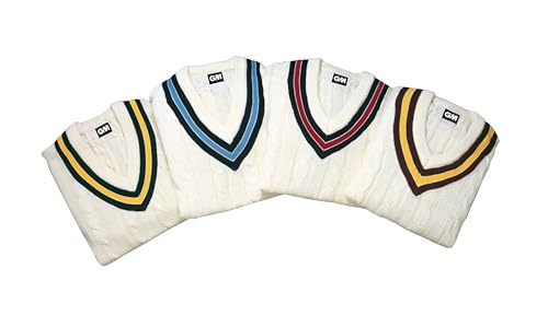 GUNN & MOORE Cricket Pullover, Braun/Gelb, XL GUNN & MOORE Cricket Pullover, Braun/Gelb, XL von Gunn & Moore